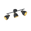 Φωτιστικό Οροφής Trio Lighting 3xE14 Μαύρου Χρώματος – R80813032
