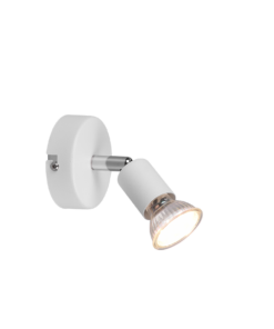 Σποτ Reality GU10 Λευκό Ματ Μεταλλικό – R80911031