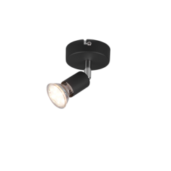 Σποτ Reality GU10 Μαύρο Ματ Μεταλλικό – R80911032