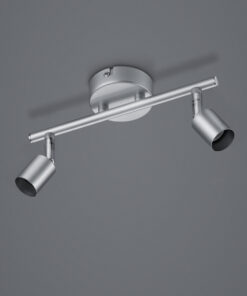 Σποτ Reality   2xGU10 Τιτάνιο Μεταλλικό    R80912087