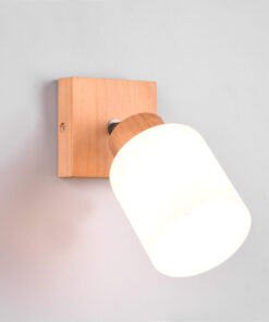 Φωτιστικό Spot Reality ASSAM 1x E14 Φυσικό Ξύλο – R81111030