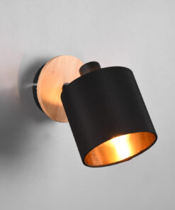 Φωτιστικό Spot Reality TOMMY 1x E14 Απόχρωση Ξύλου Μεταλλικό – R81331030