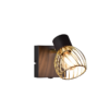 Επιτοίχιο Φωτιστικό Trio lighting 1xE14 Μαύρου Χρώματος – R81381080