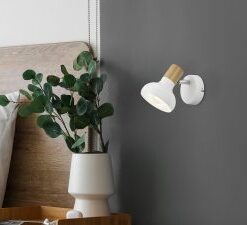 Επιτοίχιο Φωτιστικό Trio Lighting 1xE14 Λευκού Χρώματος – R81521031