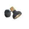 Επιτοίχιο Φωτιστικό Trio Lighting 1xE14 Μαύρου Χρώματος – R81521032