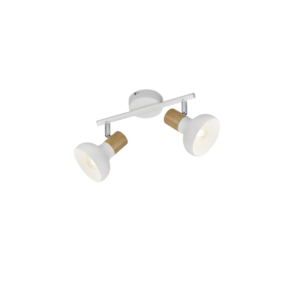 Φωτιστικό Οροφής Trio Lighting 2xE14 Λευκού Χρώματος – R81522031