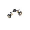 Φωτιστικό Οροφής Trio Lighting 2xE14 Μαύρου Χρώματος – R81522032