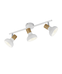 Φωτιστικό Οροφής Trio Lighting 3xE14 Λευκού Χρώματος – R81523031