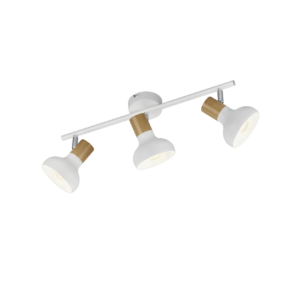Φωτιστικό Οροφής Trio Lighting 3xE14 Λευκού Χρώματος – R81523031