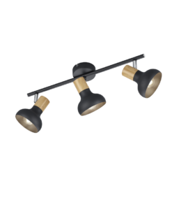Φωτιστικό Οροφής Trio Lighting 3xE14 Μαύρου Χρώματος – R81523032