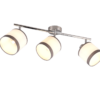 Φωτιστικό Οροφής Trio Lighting 3xE14 Χρωμίου – R81553006