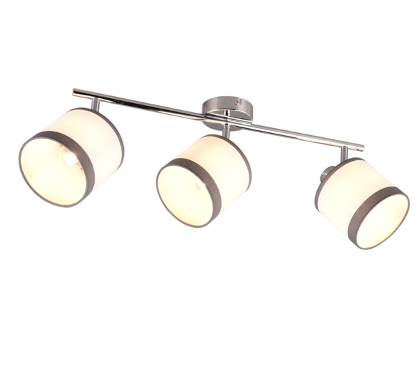 Φωτιστικό Οροφής Trio Lighting 3xE14 Χρωμίου – R81553006