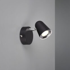 Σποτ Reality LED 3,5W Μαύρο Ματ Πλαστικό 400lm 3000K R82121132