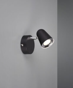 Σποτ Reality LED 3,5W Μαύρο Ματ Πλαστικό 400lm 3000K R82121132