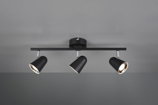 Σποτ Reality LED 3,5W  Μαύρο Ματ Πλαστικό 400lm 3000K  R82123132