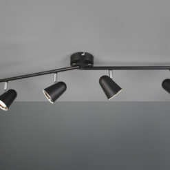 Σποτ Reality LED 3,5W Μαύρο Ματ Πλαστικό 400lm 3000K R82124132