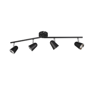 Σποτ Reality LED 3,5W  Μαύρο Ματ Πλαστικό 400lm 3000K  R82124132