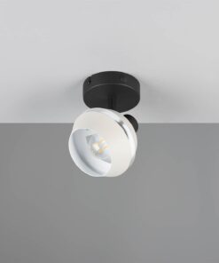 Φωτιστικό Τοίχου/Οροφής με Περιστρεφόμενο Γκρι Σποτ ISLA 1xE14 Reality – R86361076