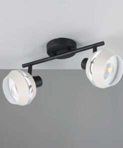 Πολύφωτο Οροφής με Περιστρεφόμενα Γκρι Σποτ ISLA 2xE14 Reality – R86362076