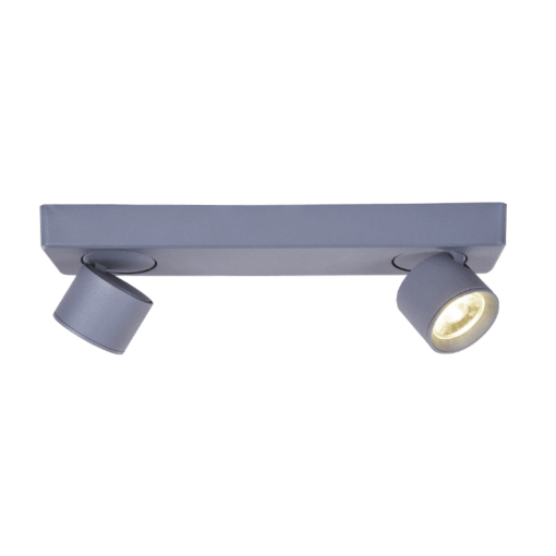 ΕΠΙΤΟΙΧΟ ΦΩΤΙΣΤΙΚΟ LED 10W COB 80° 3000K 800LM ΓΚΡΙ ΑΛΟΥΜΙΝΙΟ 32X7XH10CM PLUTO ACA DECOR  – RA33LEDS32GY