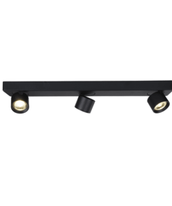 ΕΠΙΤΟΙΧΟ ΦΩΤΙΣΤΙΚΟ LED 15W COB 80° 3000K 1200LM ΜΑΥΡΟ ΑΛΟΥΜΙΝΙΟ 54X7XH10CM PLUTO ACA DECOR  – RA33LEDS54BK