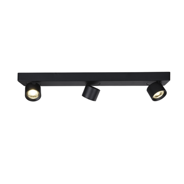 ΕΠΙΤΟΙΧΟ ΦΩΤΙΣΤΙΚΟ LED 15W COB 80° 3000K 1200LM ΜΑΥΡΟ ΑΛΟΥΜΙΝΙΟ 54X7XH10CM PLUTO ACA DECOR  – RA33LEDS54BK