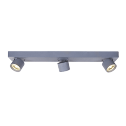 ΕΠΙΤΟΙΧΟ ΦΩΤΙΣΤΙΚΟ LED 15W COB 80° 3000K 1200LM ΓΚΡΙ ΑΛΟΥΜΙΝΙΟ 54X7XH10CM PLUTO ACA DECOR  – RA33LEDS54GY