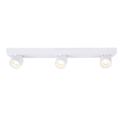ΕΠΙΤΟΙΧΟ ΦΩΤΙΣΤΙΚΟ LED 15W COB 80° 3000K 1200LM ΛΕΥΚΟ ΑΛΟΥΜΙΝΙΟ 54X7XH10CM PLUTO ACA DECOR  – RA33LEDS54WH
