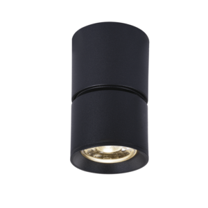 ΕΠΙΤΟΙΧΟ ΦΩΤΙΣΤΙΚΟ LED 5W COB 80° 3000K 400LM ΜΑΥΡΟ ΑΛΟΥΜΙΝΙΟ D5,6XH10CM PLUTO ACA DECOR – RA33LEDS6BK
