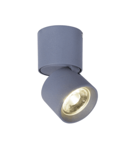 ΕΠΙΤΟΙΧΟ ΦΩΤΙΣΤΙΚΟ LED 5W COB 80° 3000K 400LM ΓΚΡΙ ΑΛΟΥΜΙΝΙΟ D5,6XH10CM PLUTO ACA DECOR – RA33LEDS6GY