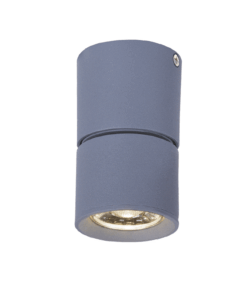 ΕΠΙΤΟΙΧΟ ΦΩΤΙΣΤΙΚΟ LED 5W COB 80° 3000K 400LM ΓΚΡΙ ΑΛΟΥΜΙΝΙΟ D5,6XH10CM PLUTO ACA DECOR – RA33LEDS6GY