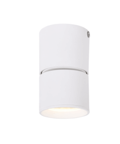 ΕΠΙΤΟΙΧΟ ΦΩΤΙΣΤΙΚΟ LED 5W COB 80° 3000K 400LM ΛΕΥΚΟ ΑΛΟΥΜΙΝΙΟ D5,6XH10CM PLUTO ACA DECOR – RA33LEDS6WH