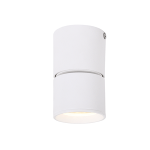 ΕΠΙΤΟΙΧΟ ΦΩΤΙΣΤΙΚΟ LED 5W COB 80° 3000K 400LM ΛΕΥΚΟ ΑΛΟΥΜΙΝΙΟ D5,6XH10CM PLUTO ACA DECOR – RA33LEDS6WH