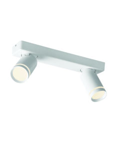 ΕΠΙΤΟΙΧΟ ΦΩΤΙΣΤΙΚΟ 2XGU10 DIVINO ΛΕΥΚΟ ΑΛΟΥΜΙΝΙΟ IP20 32X7X13,5CM ACA DECOR – RA3632SWH