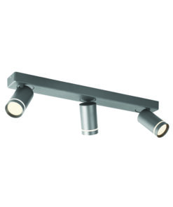 ΕΠΙΤΟΙΧΟ ΦΩΤΙΣΤΙΚΟ 3XGU10 DIVINO ΓΚΡΙ ΑΛΟΥΜΙΝΙΟ IP20 54X7X13,5CM ACA DECOR – RA3633SGY