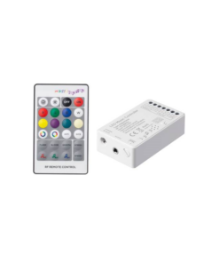 POWER RGB & RGBW(2 IN 1) AUDIO LED MUSIC CONTROLLER 15A/16A 180/192W 12V 360/384W 24V & RF REMOTE ACA – RF24-AUDIO