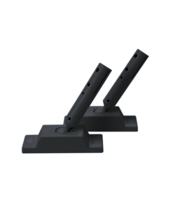 Σετ 2τεμ. Μαύρες Βάσεις με Ρυθμιζόμενο Βραχίονα 45° για ROOFPATH ACA – ROPAB