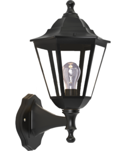 it-Lighting Redfish 1xE27 Outdoor Wall Lamp Black D:36cmx23.5cm (80202614)