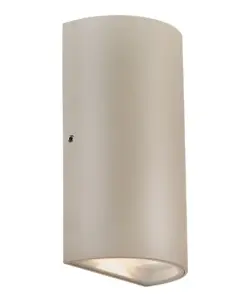 Nordlux Rold Round Φωτιστικό Τοίχου Άμμου LED 375lm Γυάλινο/Μεταλλικό – 84141008