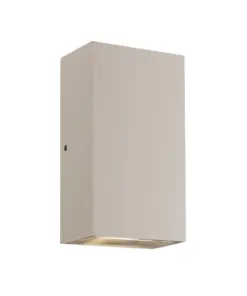 Nordlux Rold Flat Φωτιστικό Τοίχου Άμμου LED 375lm Γυάλινο/Μεταλλικό – 84151008