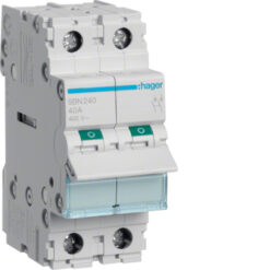 Ραγοδιακόπτης 2P 40Α Hager – SBN240