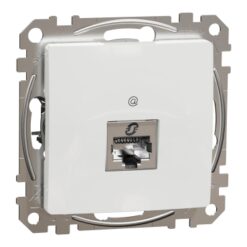Schneider Sedna Design RJ45 πρίζα CAT6A STP Λευκό – SDD111466S