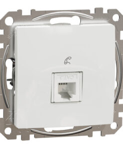 Schneider Sedna Design πρίζα τηλεφώνου RJ11 Λευκό – SDD111491
