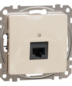 Schneider Sedna Design RJ45 πρίζα CAT6 UTP Μπεζ – SDD112461
