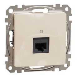 Schneider Sedna Design RJ45 πρίζα CAT6A UTP Μπεζ – SDD112466