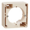 Schneider Sedna Design επίτοιχο κουτί 1 θέσης Μπεζ – SDD112901