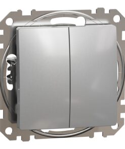 Schneider Sedna Design διακόπτης κομμυτατέρ Αλουμίνιο – SDD113105