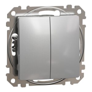 Schneider Sedna Design διακόπτης κομμυτατέρ Αλουμίνιο – SDD113105