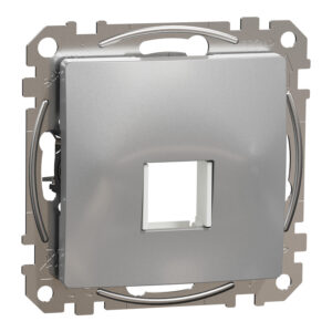 Schneider Sedna Design & Elements, αντάπτορας κεντρικής πλάκας για  (RJ45, HDMI, VGA ), Αλουμίνιο – SDD113421
