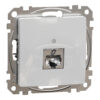 Schneider Sedna Design & Elements, RJ45 πρίζα CAT6A STP Αλουμίνιο – SDD113466S
